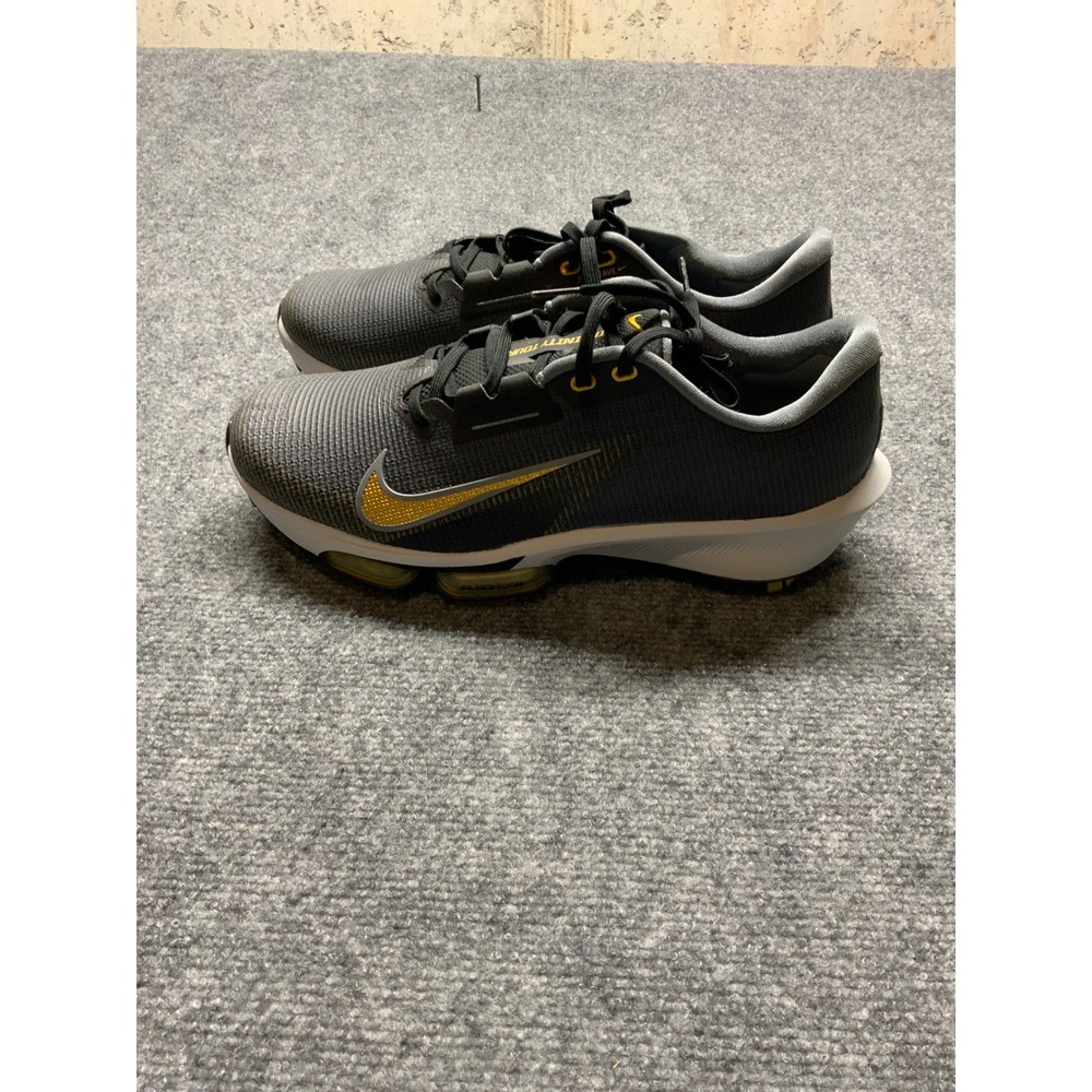 Nike Air Zoom Infinity Tour NEXT% 2 Golf Shoes Grey Gold FD0217-003 Mens 11.5
